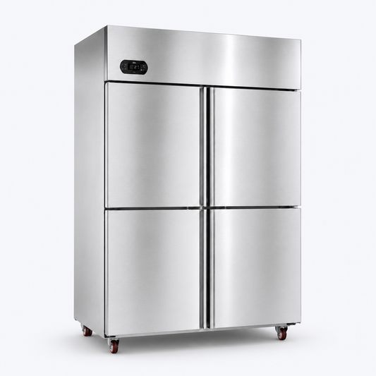 4 Door Upright Steel Chiller - Refurbished