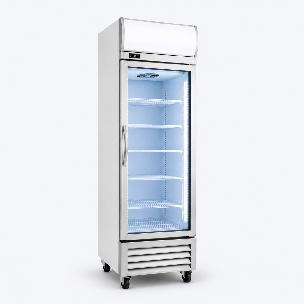 Single Door Display Freezer - Refurbished