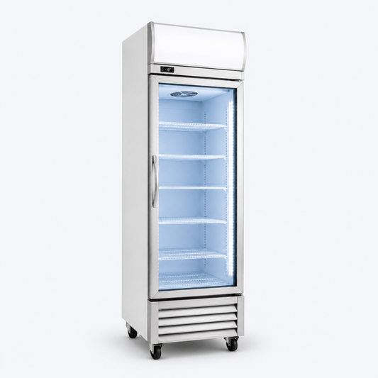 Single Door Display Freezer - Refurbished